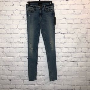 Black Orchid Jude Mid Rise Super Skinny Jeans